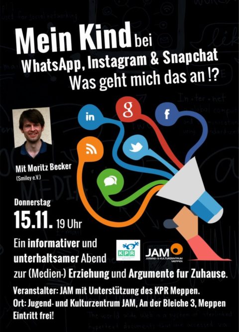 15.11.2018: Elternabend Medien mit Moritz Becker