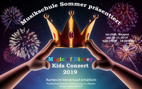30.11.2019: Musikschule Sommer: "Magic of Disney"