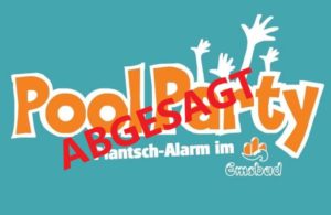 ABGESAGT!!! 27.3.2020: Poolparty im Emsbad