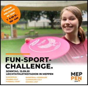13.9.2020: FUN-SPORT-CHALLENGE