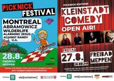 COMEDY & ROCKKONZERT IN PICKNICK-EDITION!