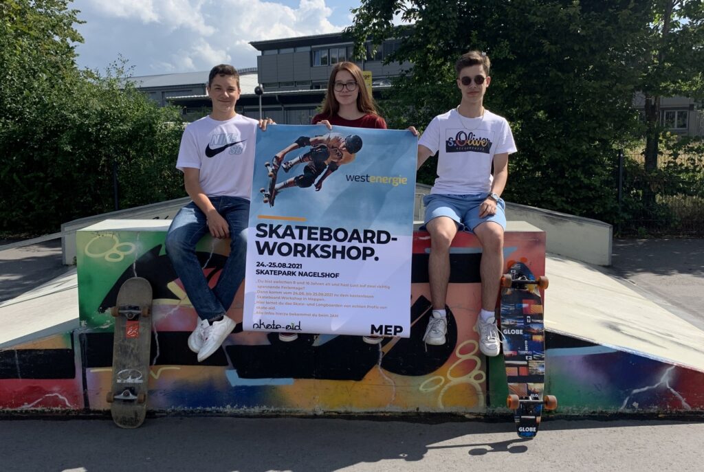 SKATEBOARD-WORKSHOP FÜR KIDS.