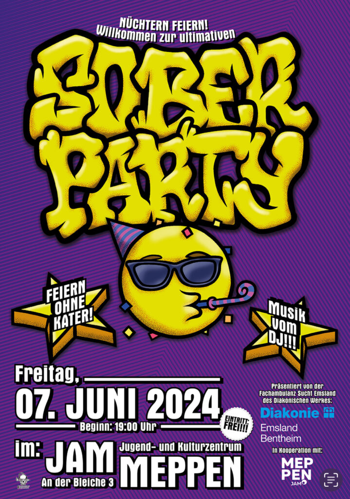 7.6.2024: SOBER PARTY