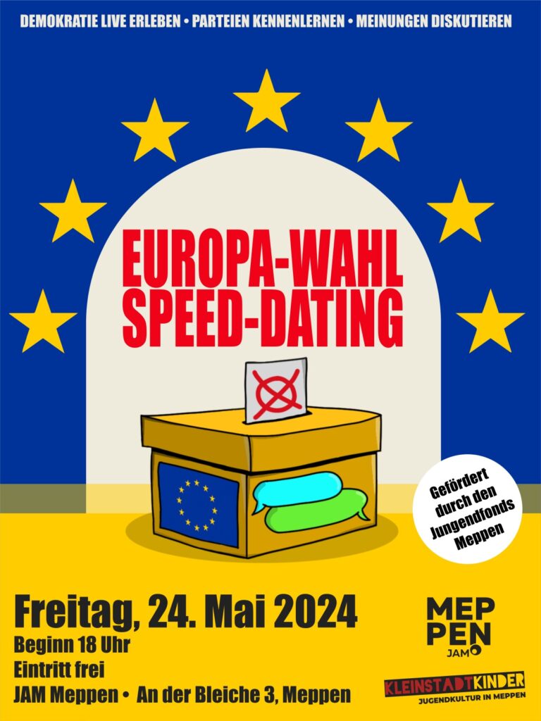 24.5.2024: POLITIK ZUM ANFASSEN | EUROPAWAHL-SPEEDDATING