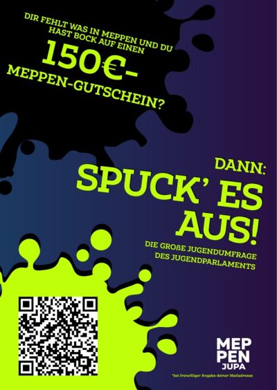 SPUCK’ ES AUS! – GROßE JUGENDUMFRAGE!