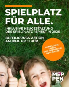 8.11.2025: BETEILIGUNGSWORKSHOP INKLUSIVER SPIELPLATZ "SPIEK"