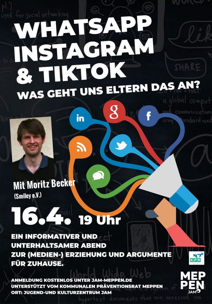 16.4.2026: WHATSAPP, INSTAGRAM UND TIKTOK: WAS GEHT UNS ELTERN DAS AN?