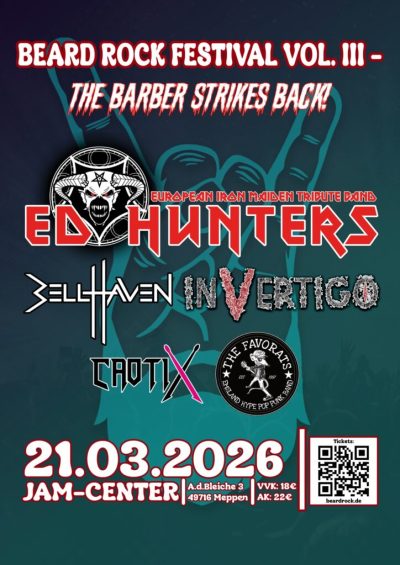 21.3.2026: BEARDROCK - VOL III