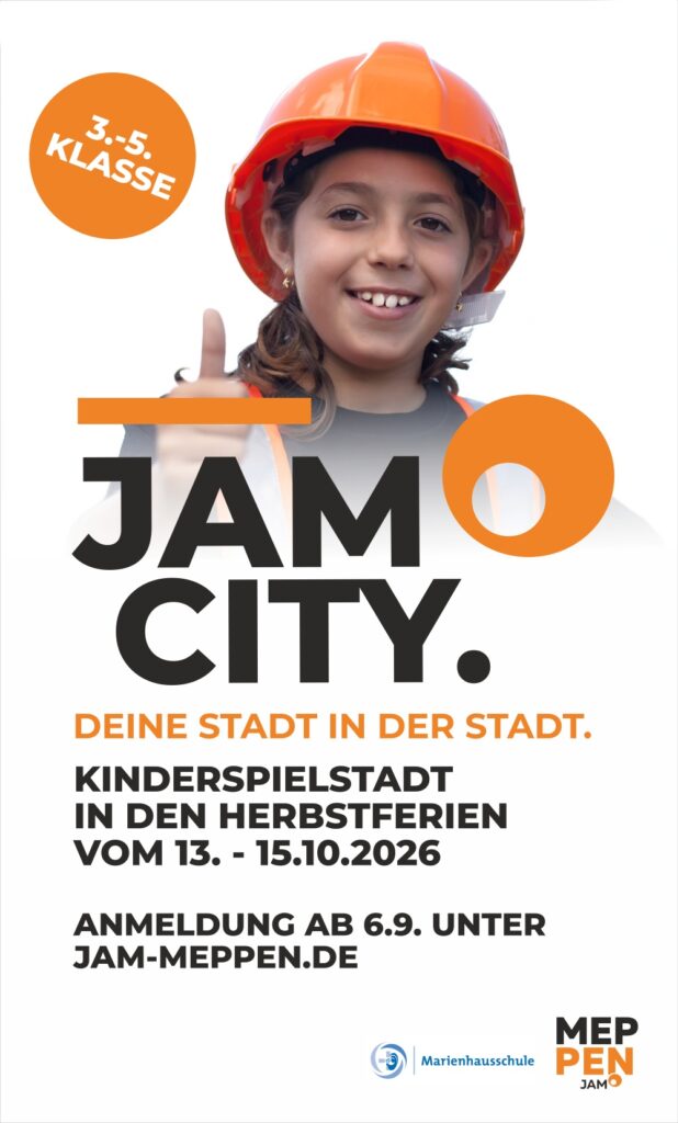 SAVE THE DATE: 13.-15.10.2026: KINDERSPIELSTADT JAM CITY