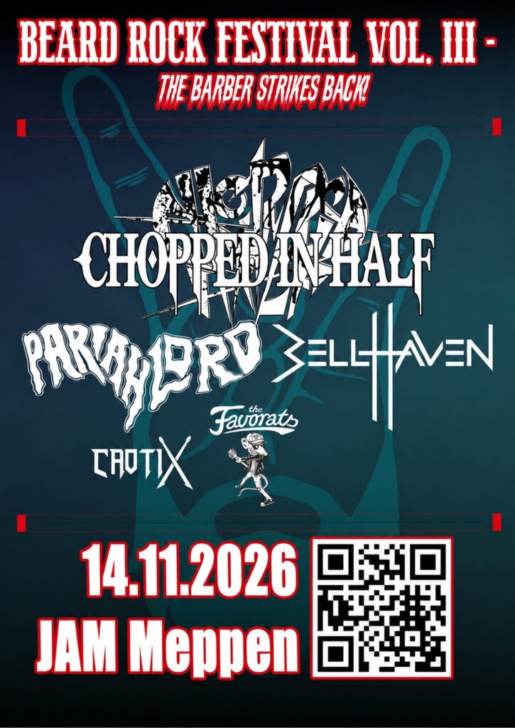 14.11.2026: BEARDROCK-FESTIVAL