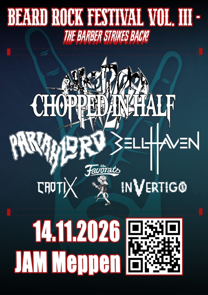 14.11.2026: BEARDROCK-FESTIVAL